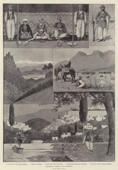 Sketches of Armenia and Kurdistan by Amedee Forestier